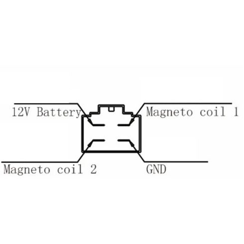 Feszültség szabályzó 4 lábas széles