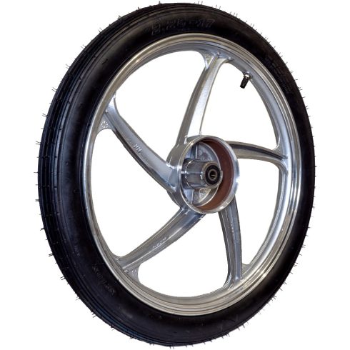 Első kerék gumival 17"