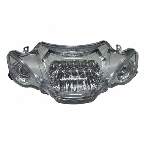 Első lámpa 17"-os kerekű mopedhez