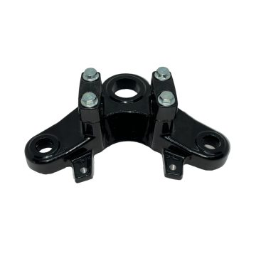 Felső villahíd kormány rögzítővel fekete