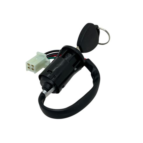 Gyújtáskapcsoló 4 vezeték 25mm 1 kulccsal