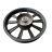 Hátsó kerék fekete 12″ 116mm