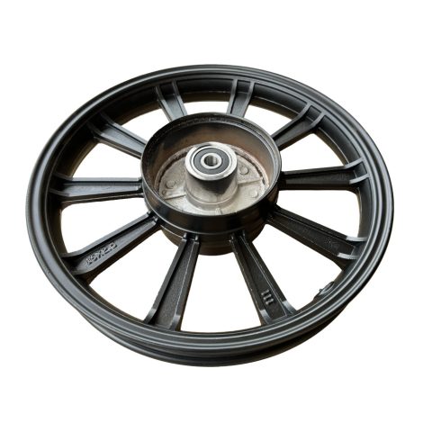 Hátsó kerék fekete 12″ 116mm