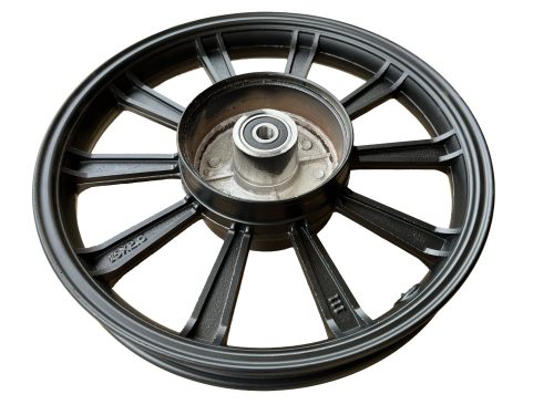 Hátsó kerék fekete 12″ 116mm