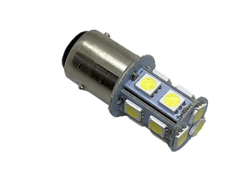 Izzó 12V 21/5W LED fehér BAY15D