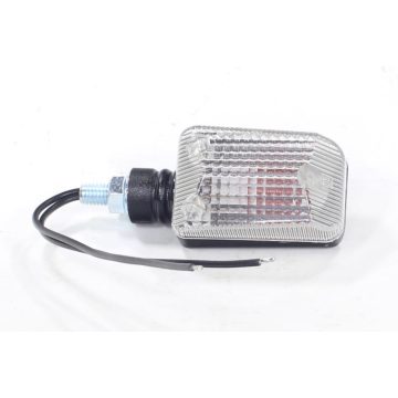 Irányjelző mini téglalap fehér MR