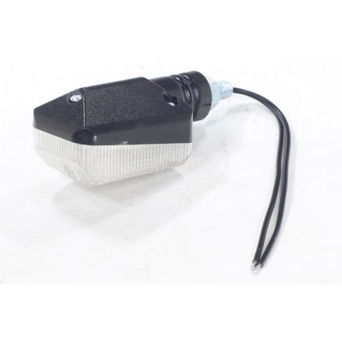 Irányjelző mini téglalap fehér MR