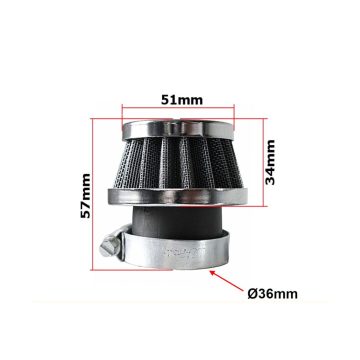 Sportlégszűrő 36mm MR