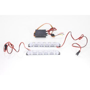 Első lámpa 5 sor LED 12V MR