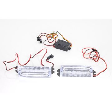 Első lámpa 6 sor LED 12V MR