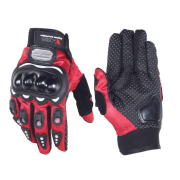 Motoros kesztyű Yamei piros XL MR