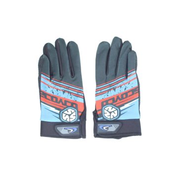 Motoros kesztyű YD kék/piros/fekete L MR