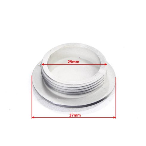 Főtengely nyílás takaró fekete MR