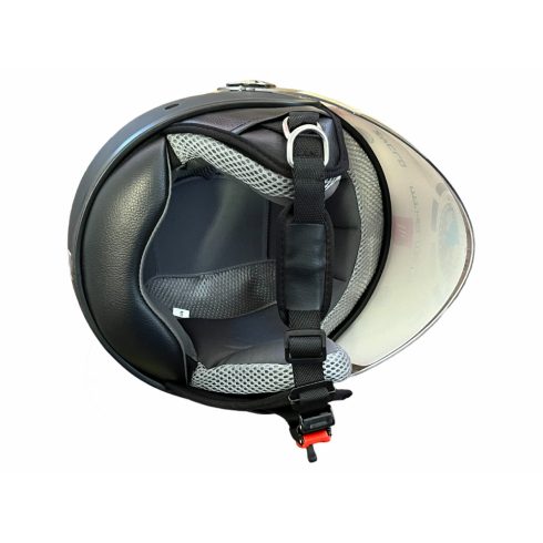 Nyitott bukósisak MT matt fekete S