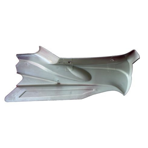 Oldalidom bal 12"-os kerekű mopedhez bordó