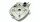 Hengerfej Aprilia SR/Minarelli/MBK LC-2T 50cc 40mm