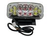 Hátsó LED lámpa irányjelzővel téglalap 12V TM