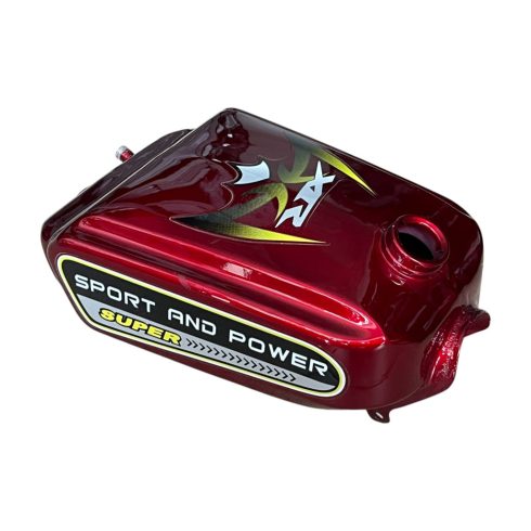 Üzemanyagtartály bordó matricával 17"